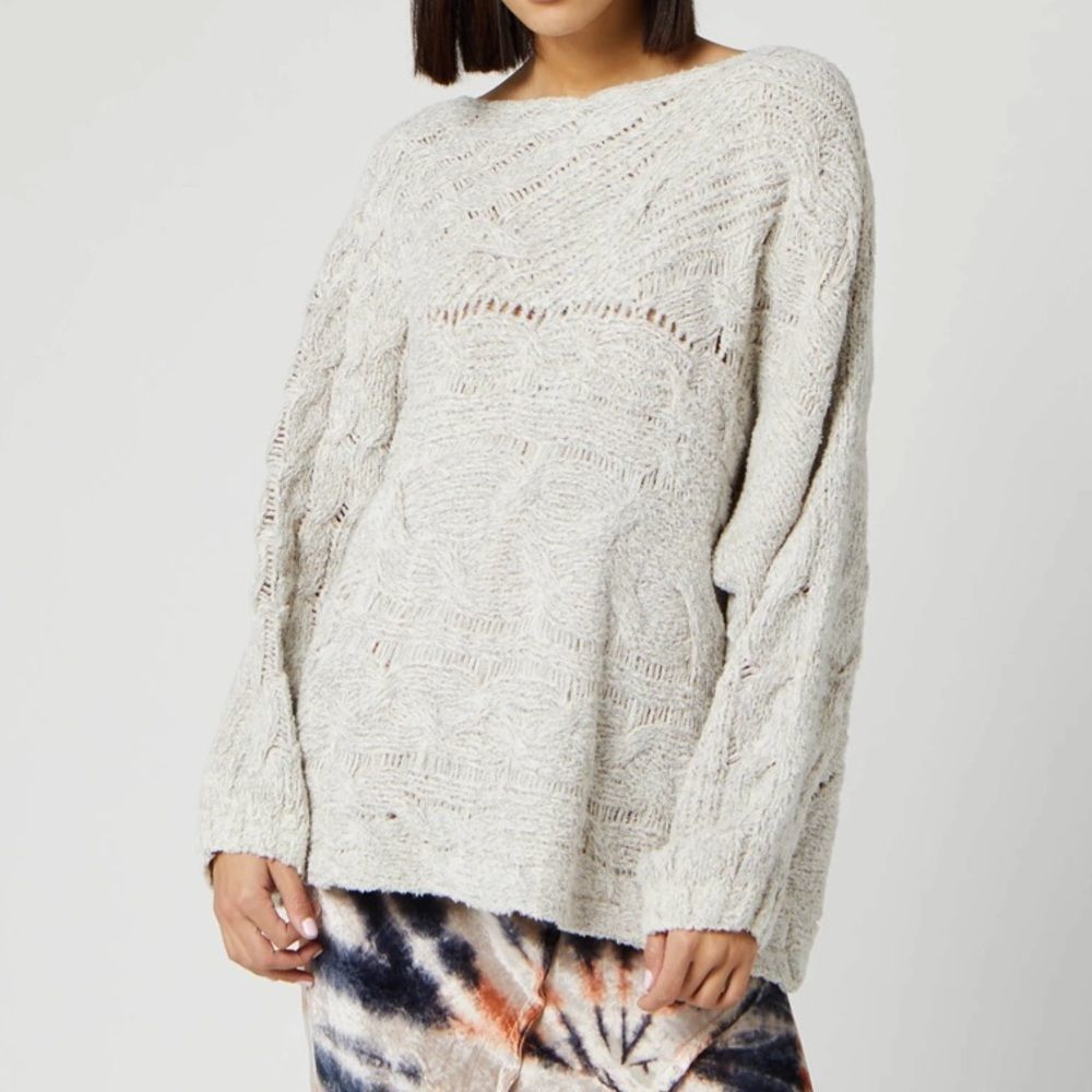 NWT Free People Against The Tide Sweater - Picture 5 of 9